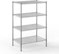 24" Deep x 36" Wide x 54" Height Wire Shelving Kit | 4-Tier | NSF Commercial by Regal+Altair
