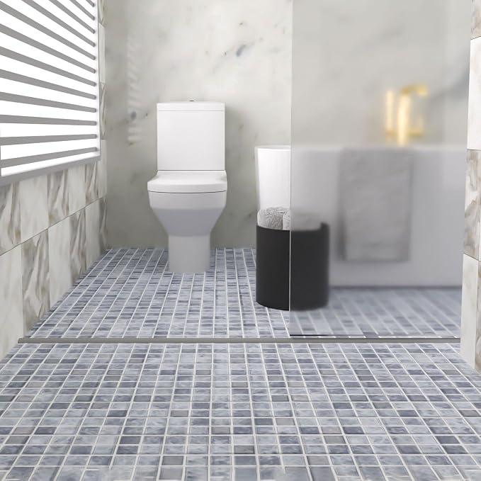 39" Shower Threshold Water Dam, Self-Adhesive Shower Barrier and Kitchen Water - Image 3