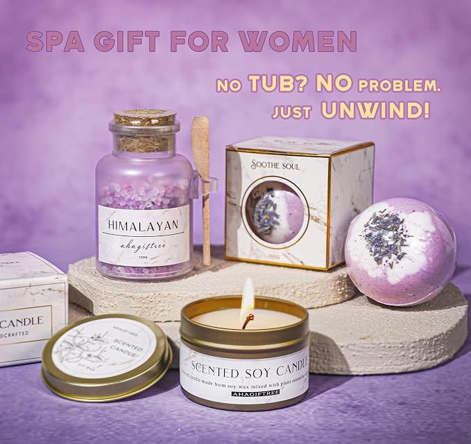 Gift Baskets for Women, Think of You, self care gifts, care package, relaxation - Image 6
