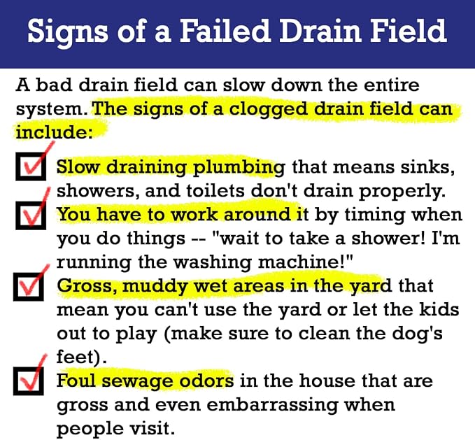 Drain Field Cleaner Tablets by Dr Pooper. Clears Septic Tanks and Drain Fields - Image 4