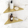 Corner Shower Shelves, 10” Recessed Tile Shower Shelf, 304 Stainless Steel by Qeke
