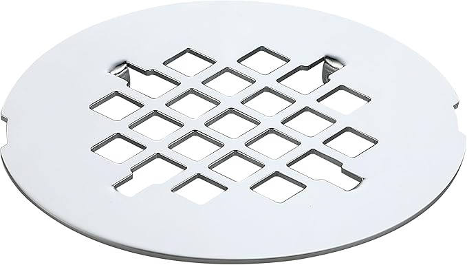 4-1/4 inches Snap-On Round Shower Drain Cover, Stainless Steel by Holge