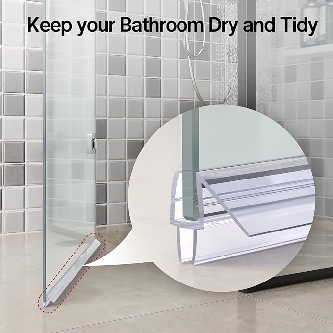 AmazerBath Shower Door Bottom Seal 39 inch - Image 4