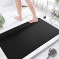 godehone Shower Mats Non Slip Without Suction Cups, PVC Loofah Bathroom Mats by godehone