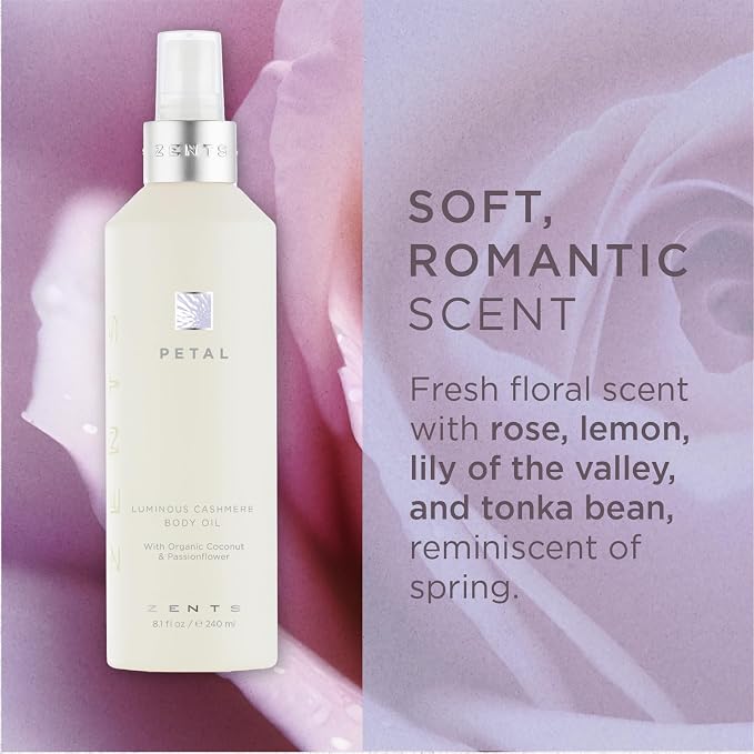 Zents Luminous Cashmere Body Oil | Moisturizing Body Oil - Image 4