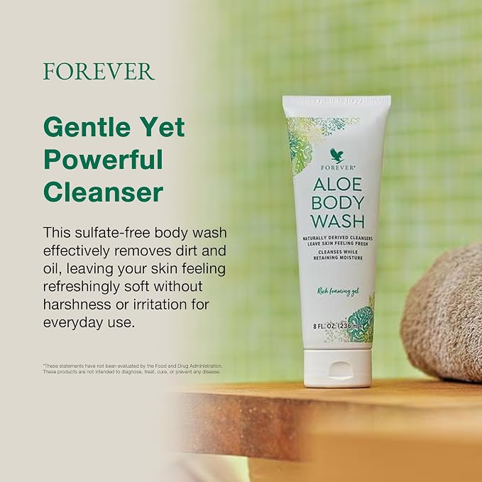 Forever Diving - Forever Aloe Body Wash - Sulfate-Free Cleanser - Image 4