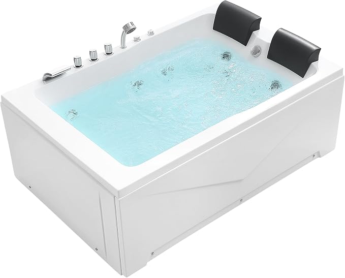 Empava Whirlpool Bathtub 71 Inch, 2 Person Whirlpool Tubs - Image 10