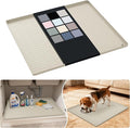 URMONA Waterproof Silicone Under Sink Mat 25'' x 22'' Shelf Liner by URMONA