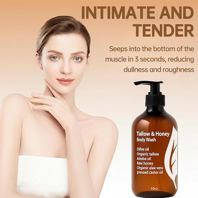 Tallow & Honey Body Wash, Tallow Body Wash - Image 2