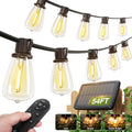 addlon 54 FT Solar String Lights Waterproof, Patio Lights Solar Powered by addlon