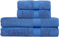 Christy Supreme Hygro 4 Piece Towel Set | Deep sea | 100% Luxury Supima Cotton by Christy