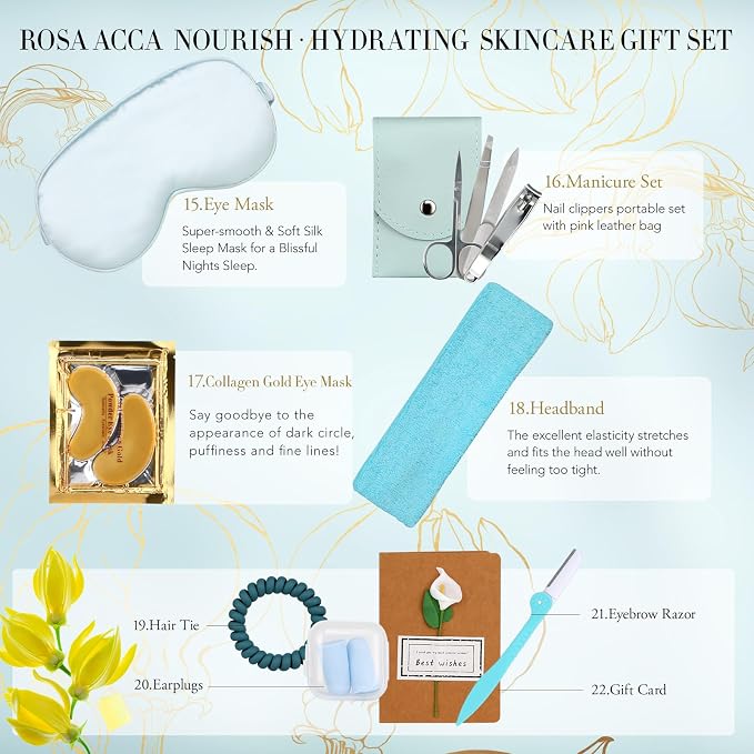 Spa Gift Set, Bath Oil, Shower Accessories, Clay Mask. Bath & Body Set - Image 4