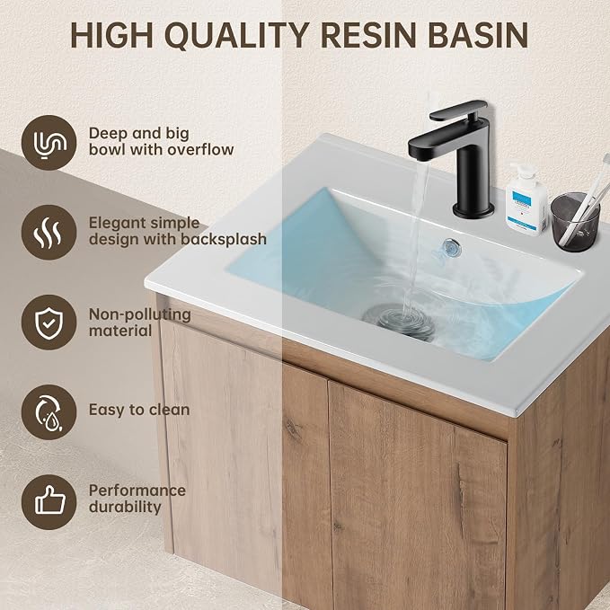 MORVANO 48" Bathroom Vanities Cabinet - Image 4