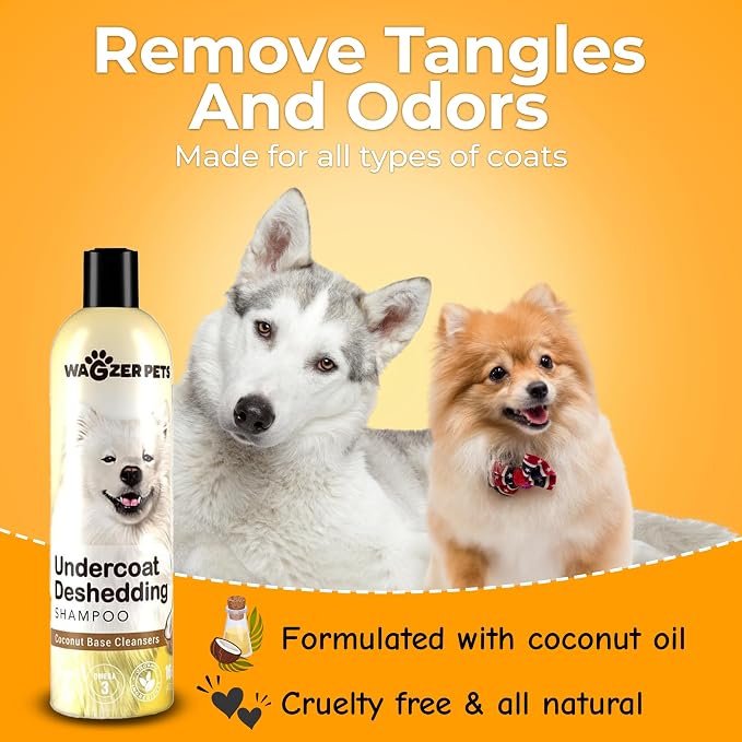 Wagzer Highly Concentrated 16oz Dog Shampoo | Makes up to 3.2 Gallons | - Image 7