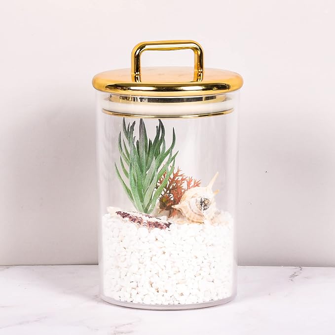 24 oz Medium Acrylic Storage Apothecary Jar - Image 4