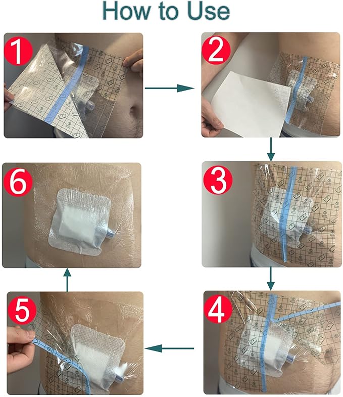 Waterproof Dialysis Catheter Shower Protector Shower Cover - Image 7