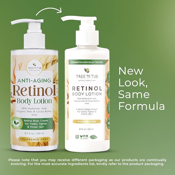 Tree to Tub Retinol Body Lotion - Image 7