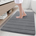 Buganda Memory Foam Bath Mat, Ultra Soft and Non-Slip Bathroom Rugs, Water by Buganda