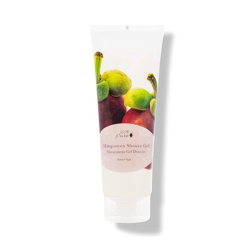 100% PURE Mangosteen Shower Gel Natural Foaming & Hydrating Body Wash by 100Pure