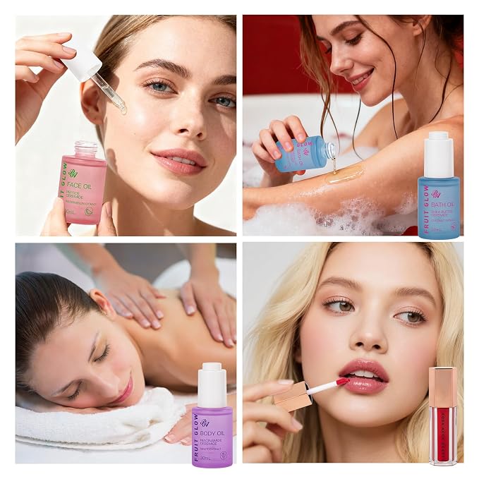 42 Pcs Christmas Gifts for Women, Super Fruit Bath and Body Gifts, Facial Skin - Image 2