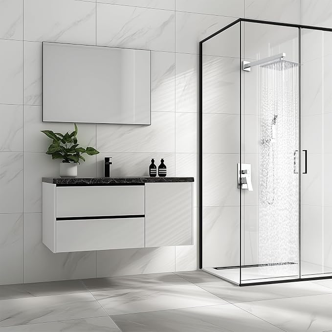 SR SUN RISE Luxury 10 Inch Large Square Stainless Steel Shower Head High - Image 9