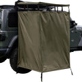 Vehicle Side Shower Room with Roof, 3.3ft x 3.3ft Privacy Shelter Restroom by SAMOUT