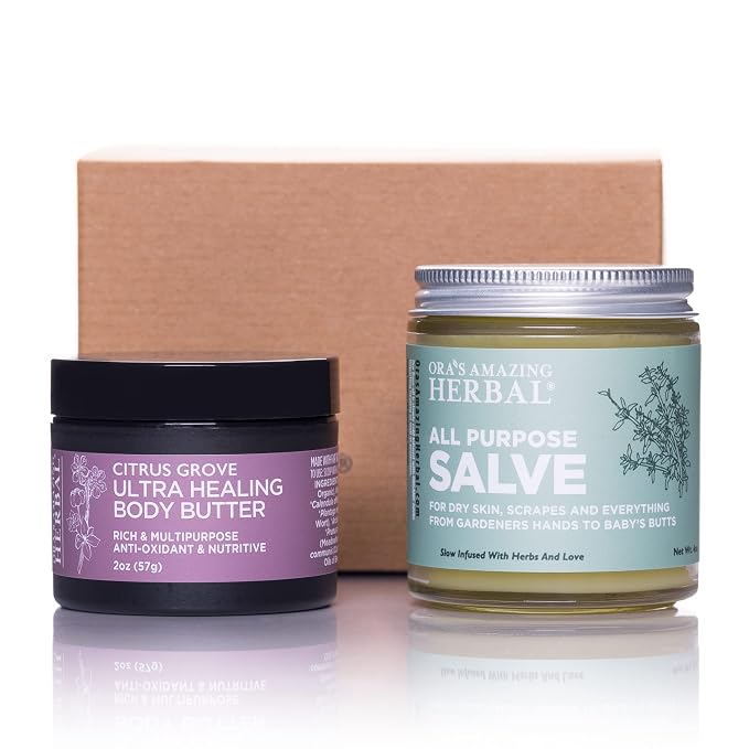 Ora's Amazing Herbal Natural Skin Care Gift Set, Intensive Moisturizers by OrasAmazingHerbal