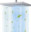 Hibbent Thickness Metal Rain Shower Head, 10 Inch High Pressure Rainfall Shower by Hibbent