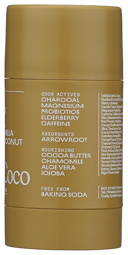 Cleo+Coco Sensitive Deodorant Balm, Vanilla Coconut, Natural Aluminum Free - Image 5