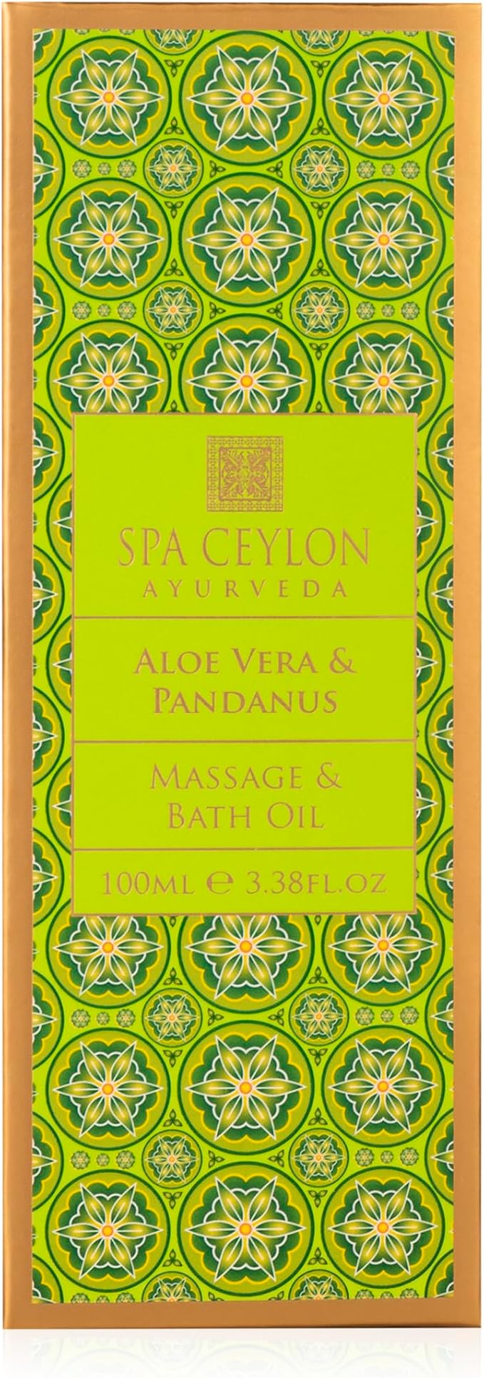 SPA CEYLON Aloe Vera & Pandanus Massage & Bath Oil | Natural Therapy Blend | - Image 3