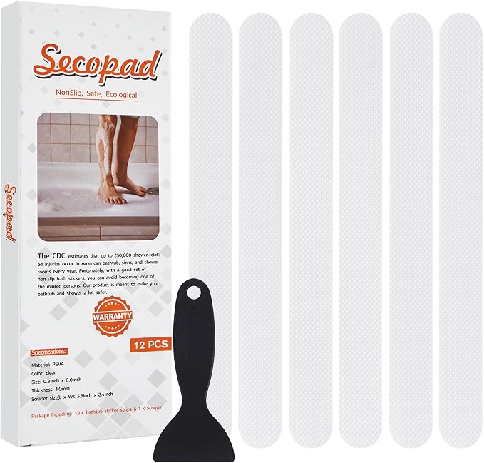Non-Slip Bathtub Stickers by Secopad