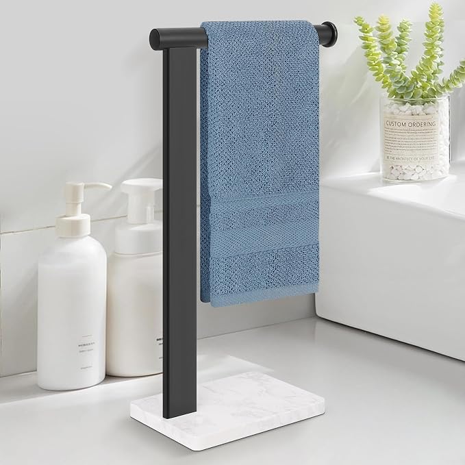 Stainless Steel L-Shaped Hand Towel Holder, SUS304 Bathroom Towel Rack - Image 9