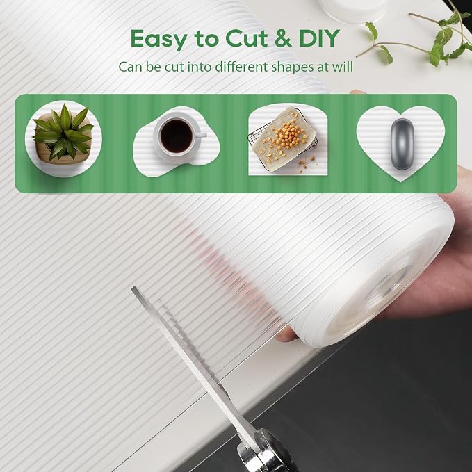 Anoak Shelf Liner Cabinet Liner, Non Adhesive Drawer Liner, Washable 12 Inch x - Image 5