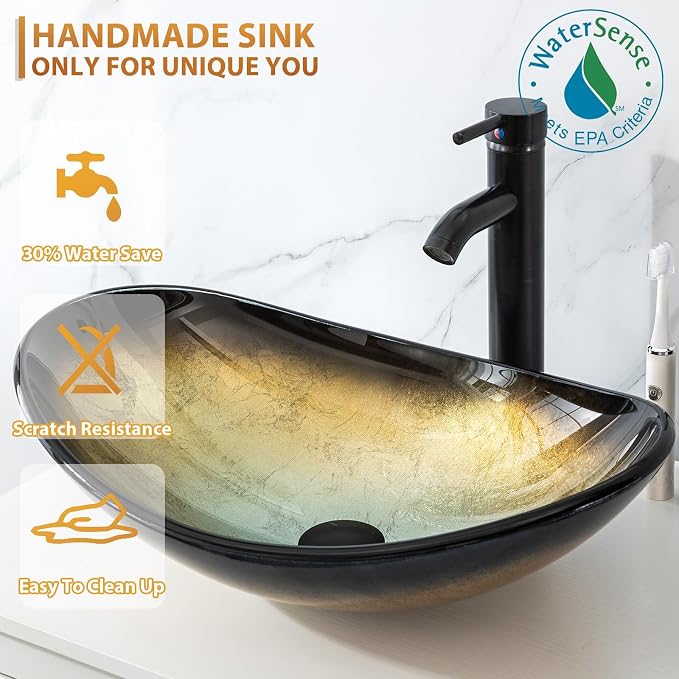 eclife 84" Modern Bathroom Vanity Sink Combo Freestanding Cabinet - Image 5