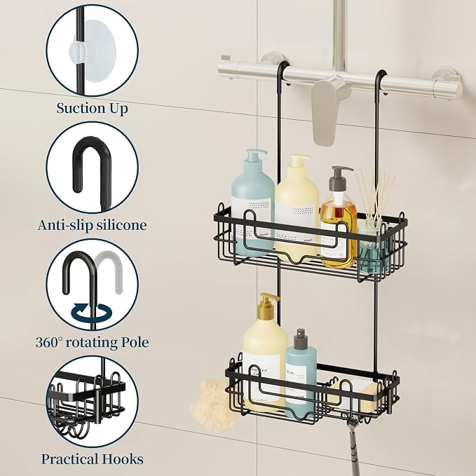 Consumest Over the Door Shower Caddy - Image 5