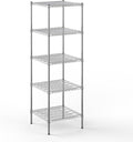 24" Deep x 24" Wide x 74" Height Wire Shelving Kit | 5-Tier | NSF Commercial by Regal+Altair