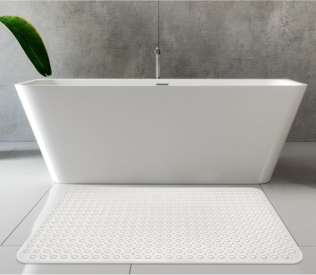 Extra Large Shower Mat, Yonala 47.2 x 31.5 Inch Non Slip Shower Mats - Image 7