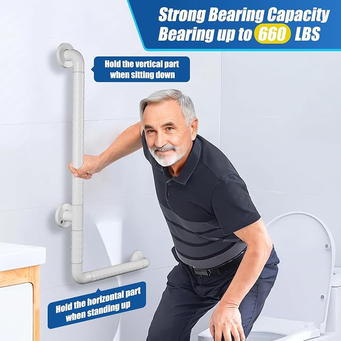 FSA Eligible, L Shaped Grab Bar - Image 7