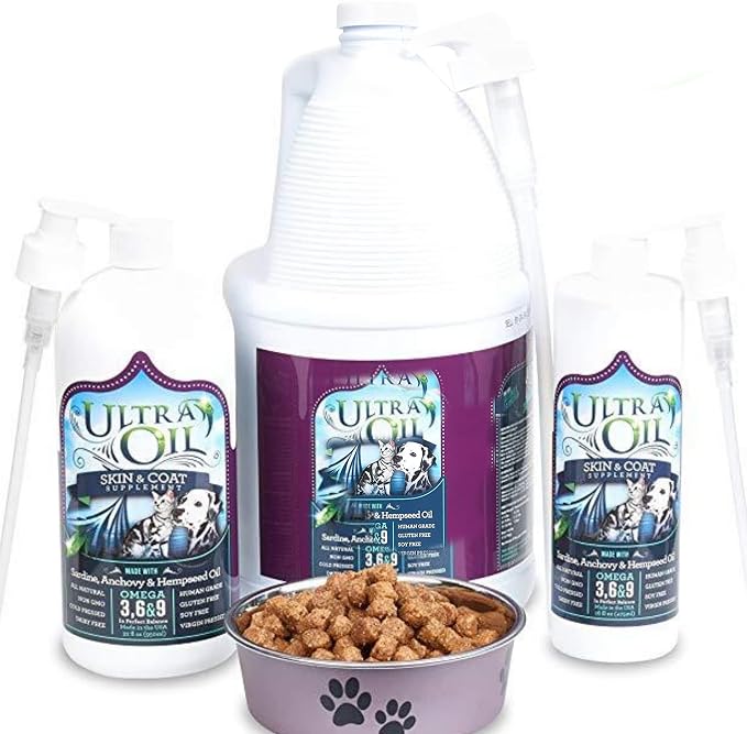 Ultra Oil Dog & Cat Supplement - 32oz - - Image 7