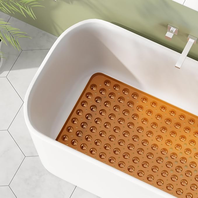 AmazerBath Shower Mat Non Slip 40 x 16 Inches, Shower Stall Mats - Image 3