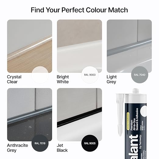 Bright White Kitchen & Bathroom Sealant & Adhesive Hybrid Polymer | Superior to - Image 5