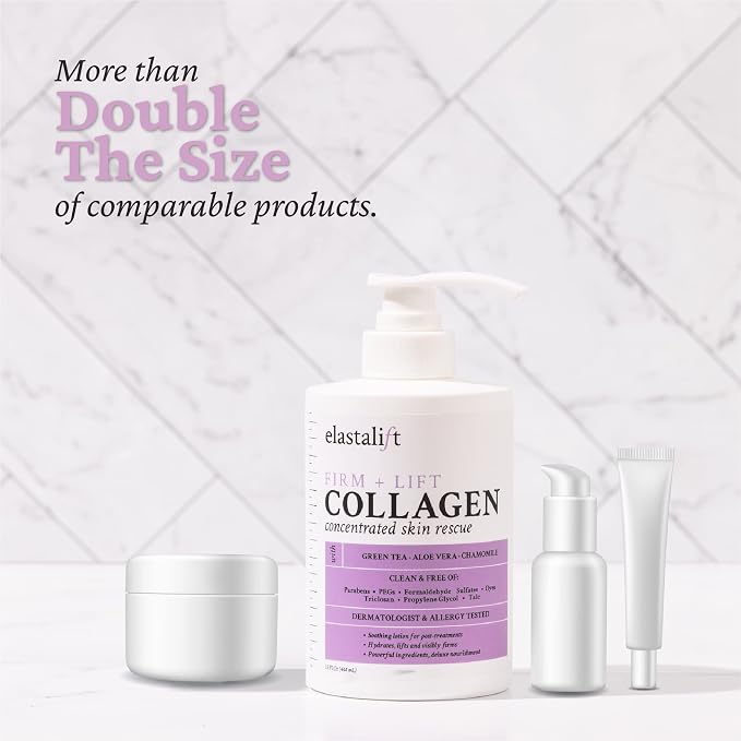 Elastalift Collagen Cream Skin Care Face Lotion & Body Lotion | Fragrance Free - Image 5