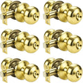 KNOBWELL 6 Pack Privacy Door Knob by KNOBWELL