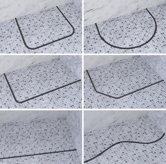 Duzzy 39 Inch Collapsible Shower Water Dam, Shower Threshold Water Stopper - Image 5