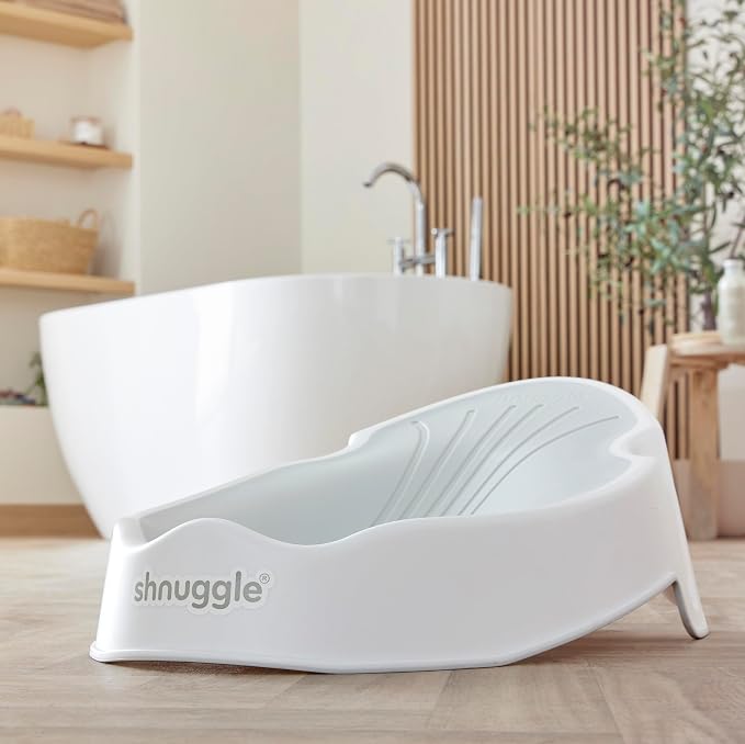 Shnuggle | Newborn Baby Bath Support | Ergonomic Soft-Touch Seat | Lightweight - Image 3