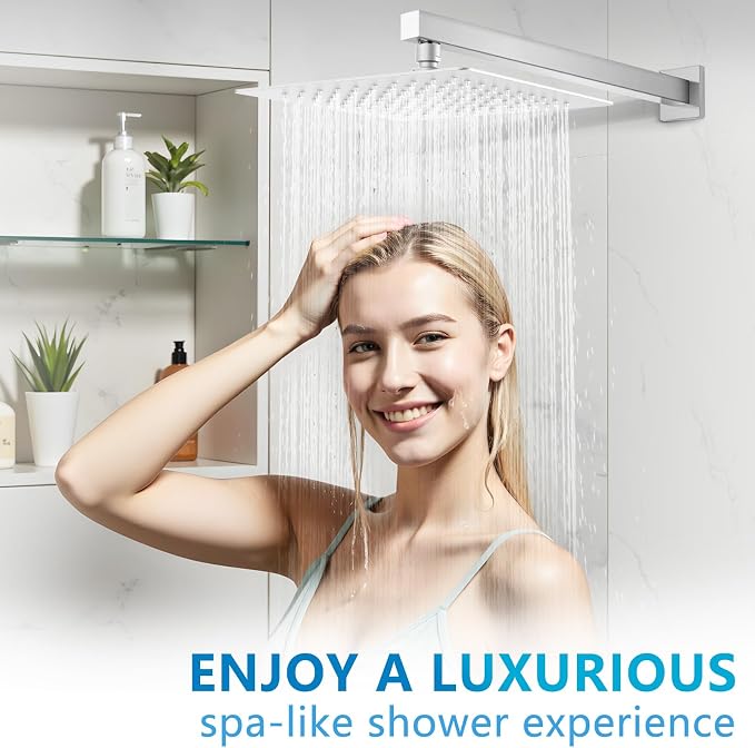 Rain Shower head, High Pressure Shower Head Made of 304 Stainless Steel - Image 6