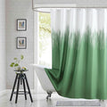 Extra Long Fabric Shower Curtain, Modern Decorative Bathroom Curtains by BESTRIPES