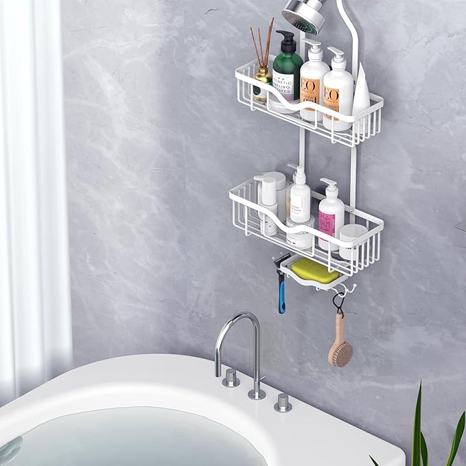 Kadolina Shower Caddy Hanging, Bathroom Shower Rack, Bathroom Organizer - Image 6