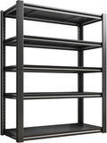 Raybee Storage Shelves, 5-Tier Adjustable Garage Shelves, 2000LBS Metal Shelving by Raybee