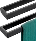 KOKOSIRI Towel Holder Matte Black Bath Towel Bars 24-Inch Kitchen Rack by KOKOSIRI